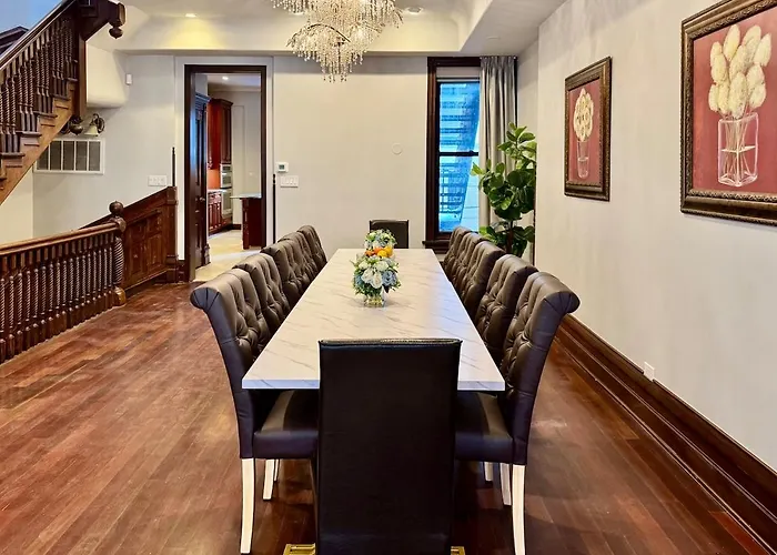 Spectacular Gilded Age 6 Bedroom Gold Coast Mansion With Deck * Chicago