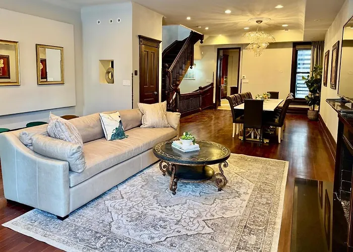 Spectacular Gilded Age 6 Bedroom Gold Coast Mansion With Deck Chicago